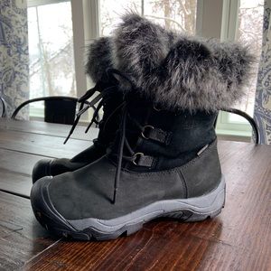 Keen Dry Insulated Waterproof Fur Winter Boots 6.5